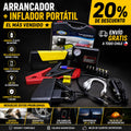 Partidor de auto y compresor de aire 3 en 1