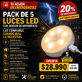 PACK 5 LUCES LED CON SENSOR DE MOVIMIENTO (Emergencias)