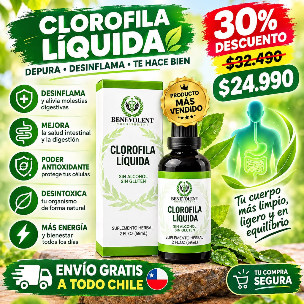 CLOROFILA BENEVOLENT X 60 ML
